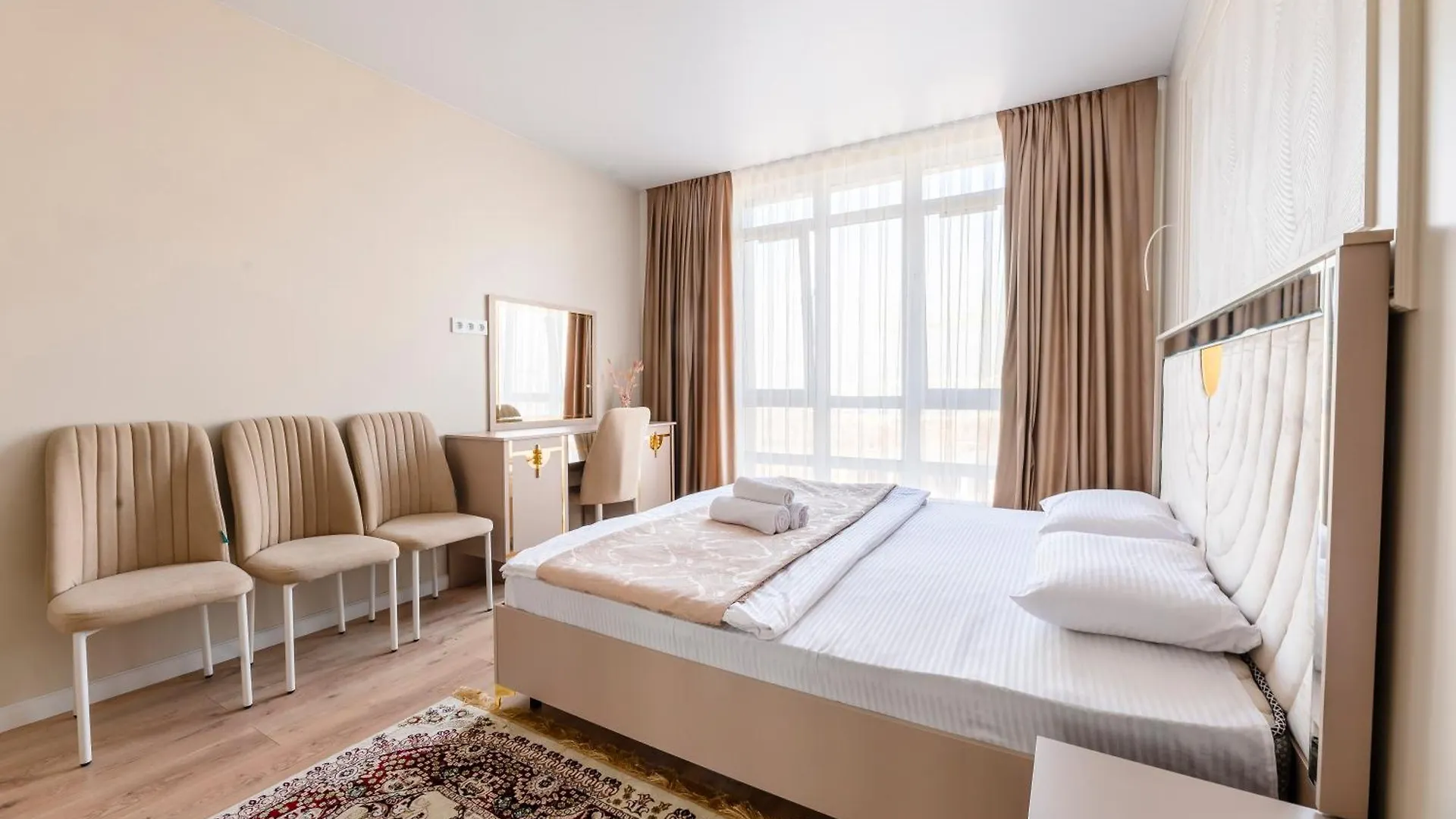 Стильная 2Х Комнатная Квартира В Жк Green City 122 Almaty Apartment